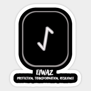 The Nordic rune Ehwaz Sticker